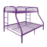 Tritan Purple Twin/Full Bunk Bed Model 02053PU By ACME Furniture
